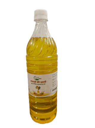 Organic Wood Pressed Groundnut Oil - 1L (pack of 5)