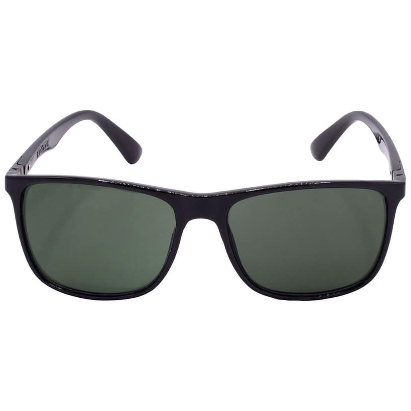 Hrinkar Green Rectangular Sunglasses Styles Black Frame Glasses for Men & Women - HRS-BT-08-BK-BK-GRN view 2