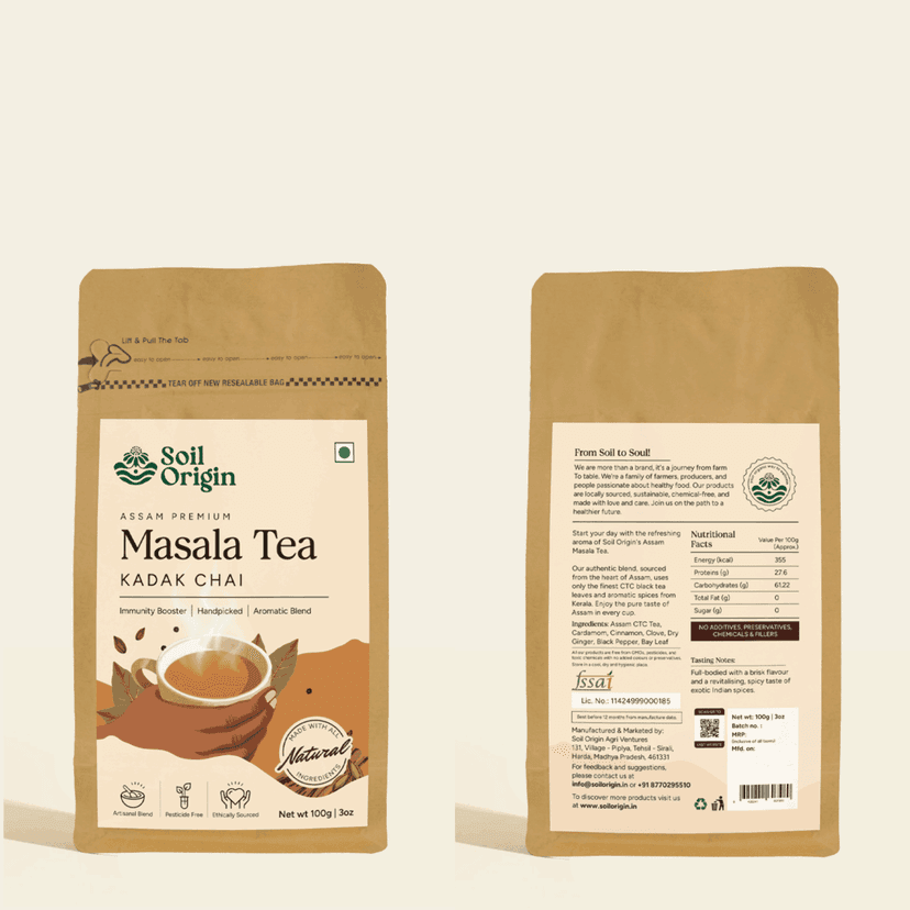 Tea & Coffee Essentials Combo - Assam Masala Tea, Himalayan Green Tea, Filter Coffee view 2