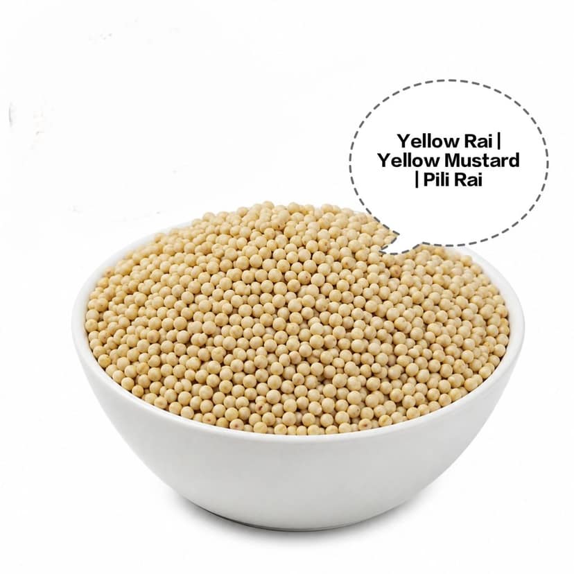 Yellow Rai | Yellow Mustard | Pili Rai | Yellow Mustard Seeds | Mustard Seeds view 2