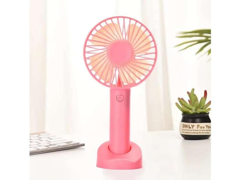 Mini Portable USB Hand Fan High-Speed Cooling Fan with Stand