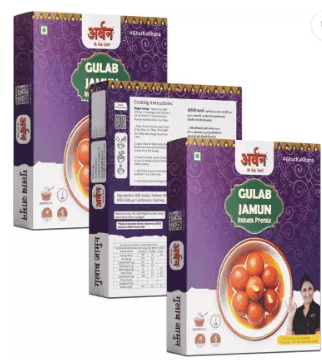 URBAN FOODS Gulab Jamun Premix Combo of 50gm X 3 (Pack of 3) 150 g (Pack of 3) view 2
