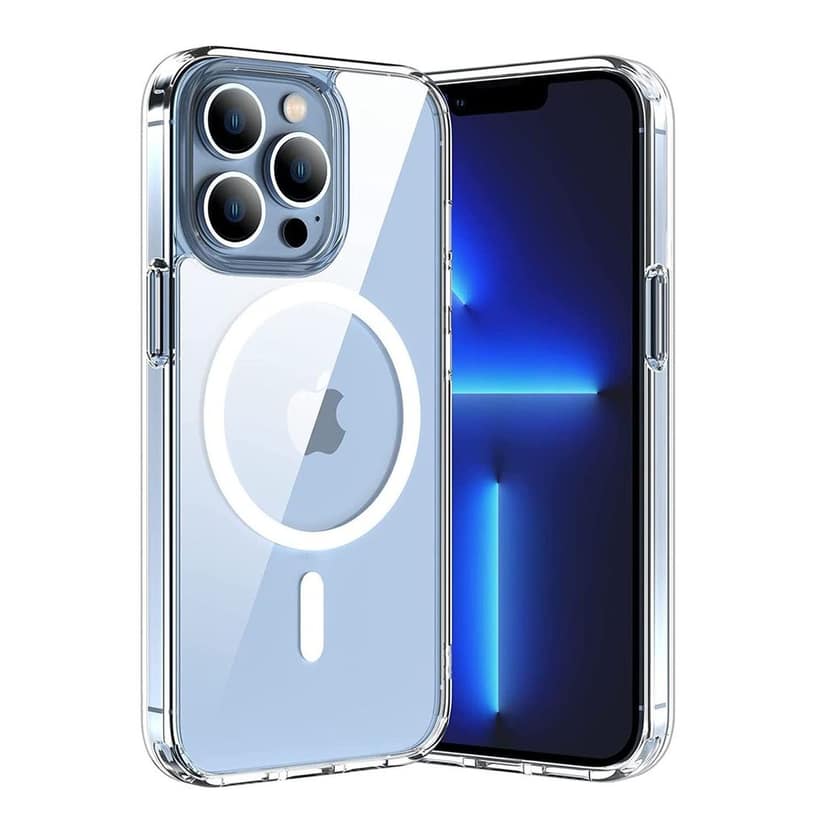 LIRAMARK Magnetic Protective Case Compatible with MagSafe for Apple iPhone 13 Pro (6.1 Inch) (Transparent)