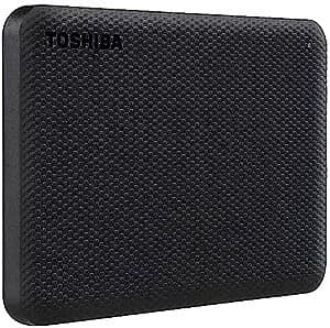 Toshiba Canvio Advance 1TB Portable External HDD (Black)