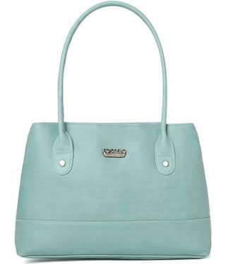 Fostelo - Sea Green PU Shoulder Bag
