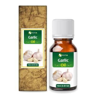 Salvia Garlic Oil (Allium sativum) Carrier Oil for Skincare, Haircare & Massage Botanical Oil for DIY Formulations & Body Care 15 ml / 0.50 fl oz Salvia Garlic Oil (Allium sativum) Carrier Oil for Skincare, Haircare & Massage Botanical Oil for DIY Formul