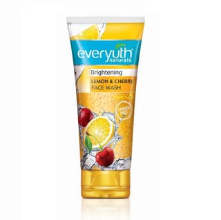 Everyuth Naturals Brightening Lemon Cherry Face Wash (150gm)