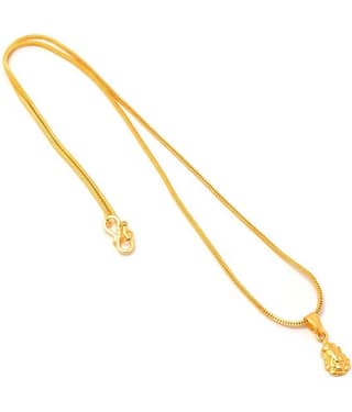Jewarhaat - Golden Pendant ( Pack of 1 )