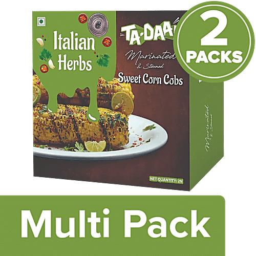 Tadaa Sweet Corn Marinated Cob Italian Herbs 2Pcs
