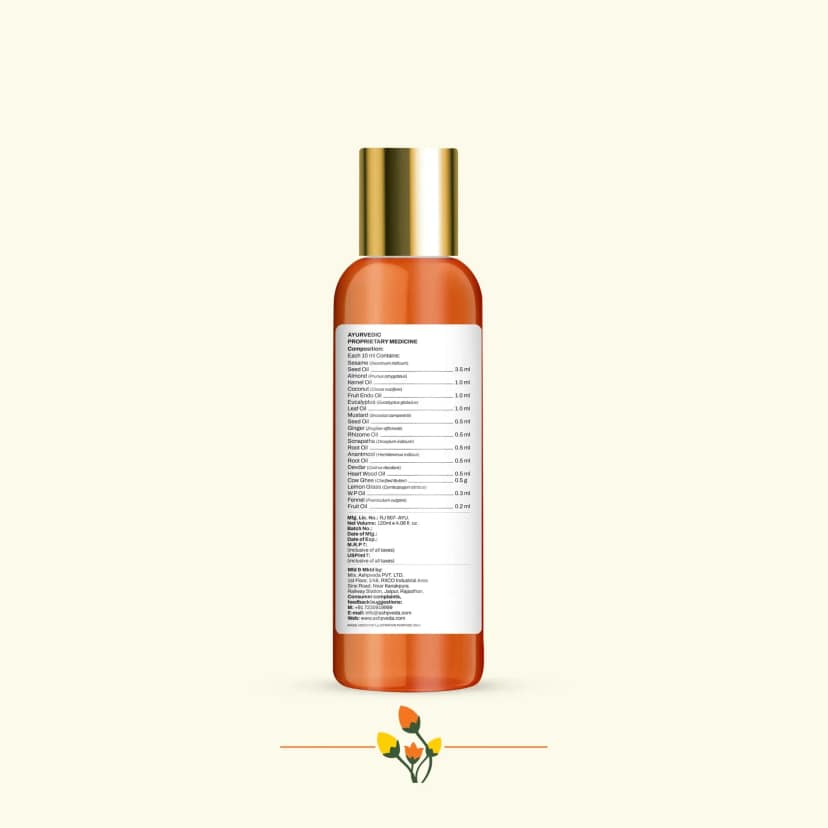 ashpveda Deep Relax Body Oil-Lemongrass & Eucalyptus view 2