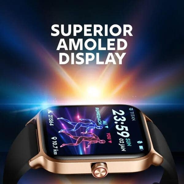 Titan Traveller 1.78″ Superior AMOLED Display Smart Watch view 2