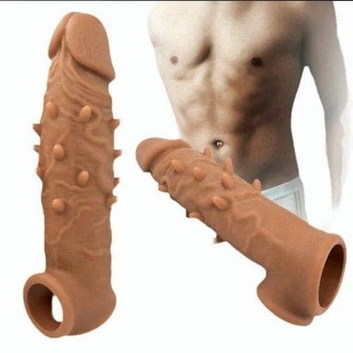 INFINITY LOVE 6 inch dotted Skin Color Best Silicon Material Double Hole Comfort dragon condom