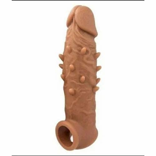 INFINITY LOVE 6 inch dotted Skin Color Best Silicon Material Double Hole Comfort dragon condom view 2