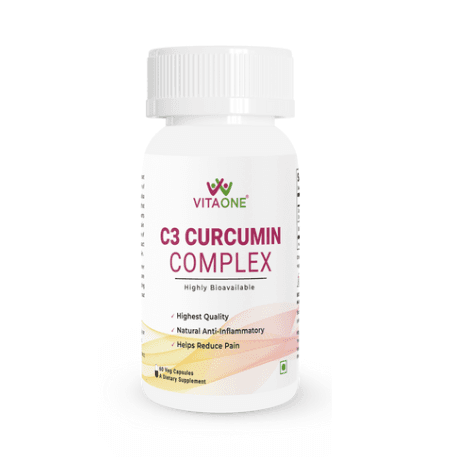 VitaOne C3 Curcumin Complex I 60 Veg Capsules