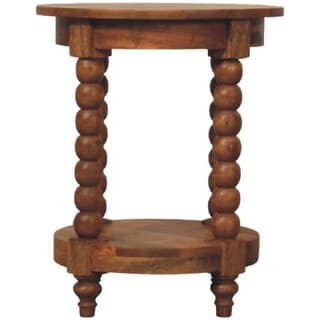 Barley Twist Round Side Table