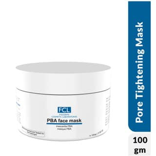 FCL Brightening Face Mask | Kojic Acid Face Mask With Hyaluronic Acid For Glowing Skin | With PHA, BHA & AHA | Exfoliates Dead Skin & Shrinks Open Pores - 100Gm FCL Brightening Face Mask | Kojic Acid Face Mask With Hyaluronic Acid For Glowing Skin | With
