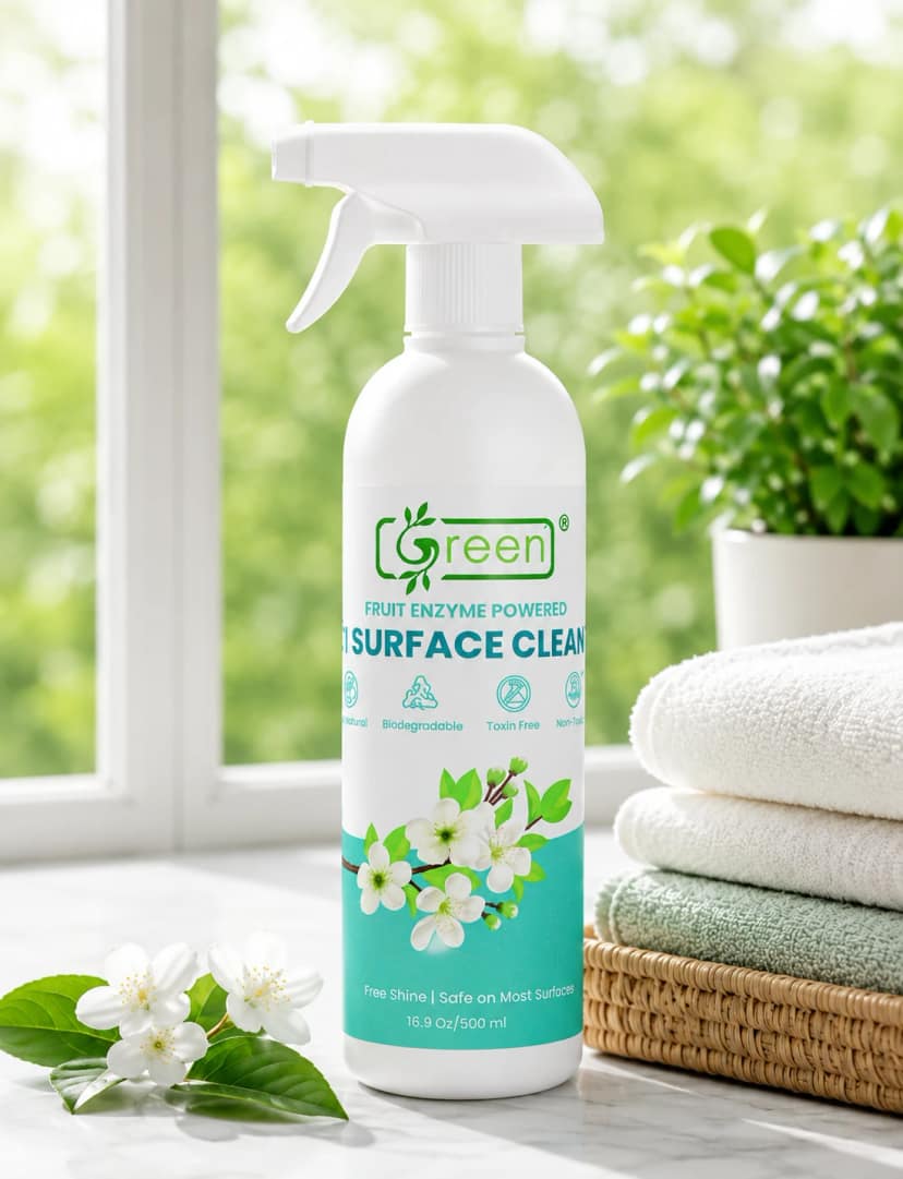 Green Multi Surface Cleaner Liquid (500ml) view 2