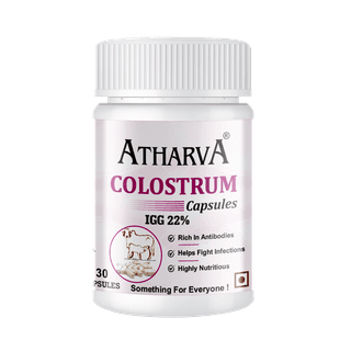 ATHARVA Colostrum Capsules (Helps Gut Health's, Restore Skin Elasticity, Strengthen Your Bones, Supports Immune System )