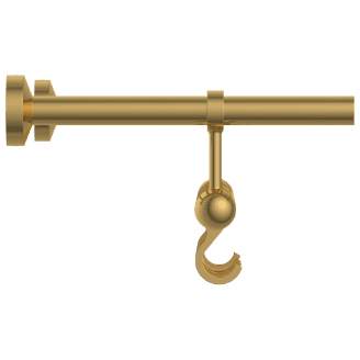 LE-GG-01 Towel Rack With Towel Holder & Hook (Glossy Gold) view 2