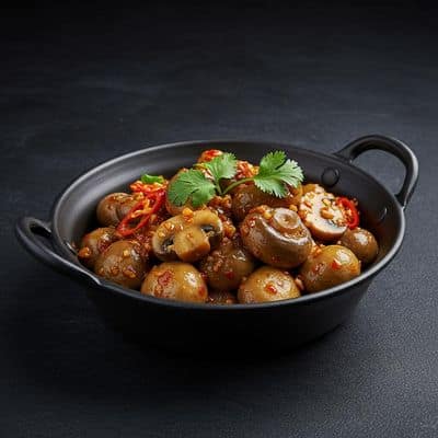 Chilly Garlic Mushroom