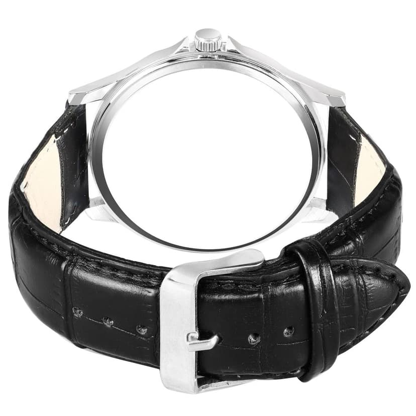 Black Stylish Dial Analog Watch for Men LR96 view 2