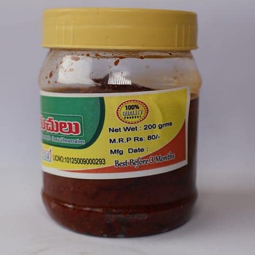 KAVALI KK INTI RUCHULU TOMATO PICKLE view 2