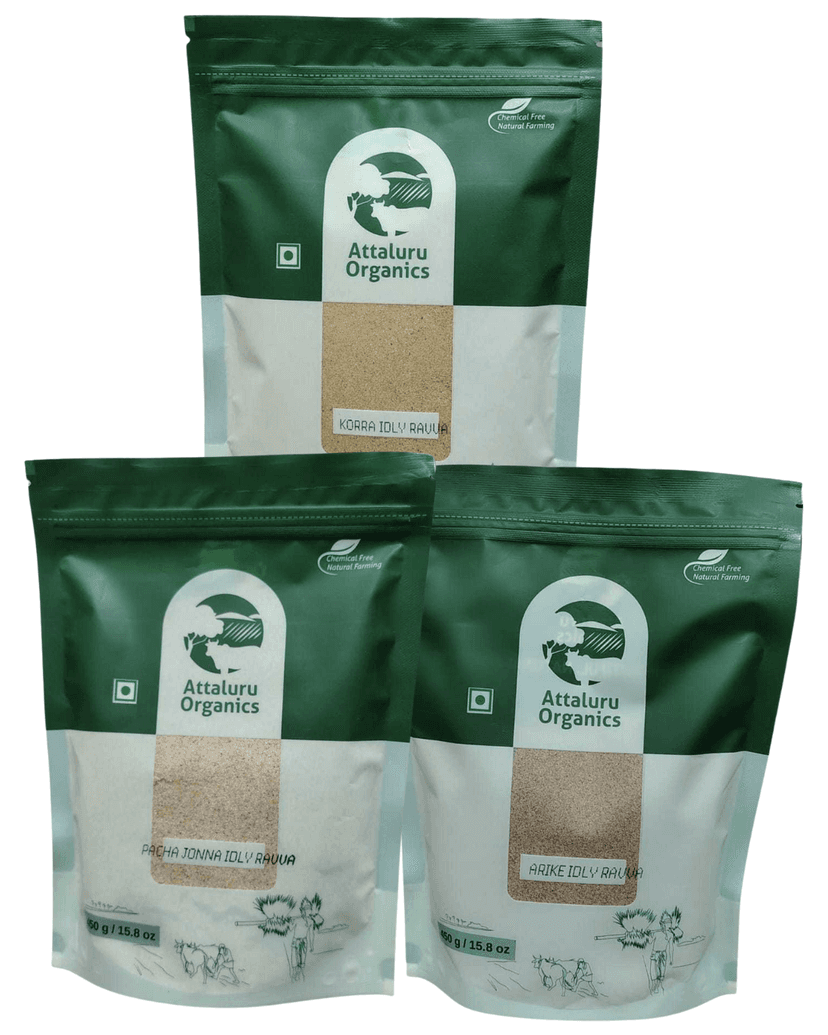 Attaluru Organics Millet Idly Combo Sugar & Weight Care Pack