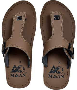 MAAN Tobacco Men's Thong Flip Flop