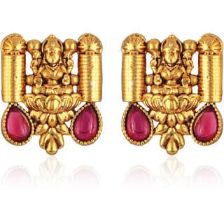 Vivastri Sizzling Glittering stud Earring for Women and Girls [VIVA2724ERG] view 2