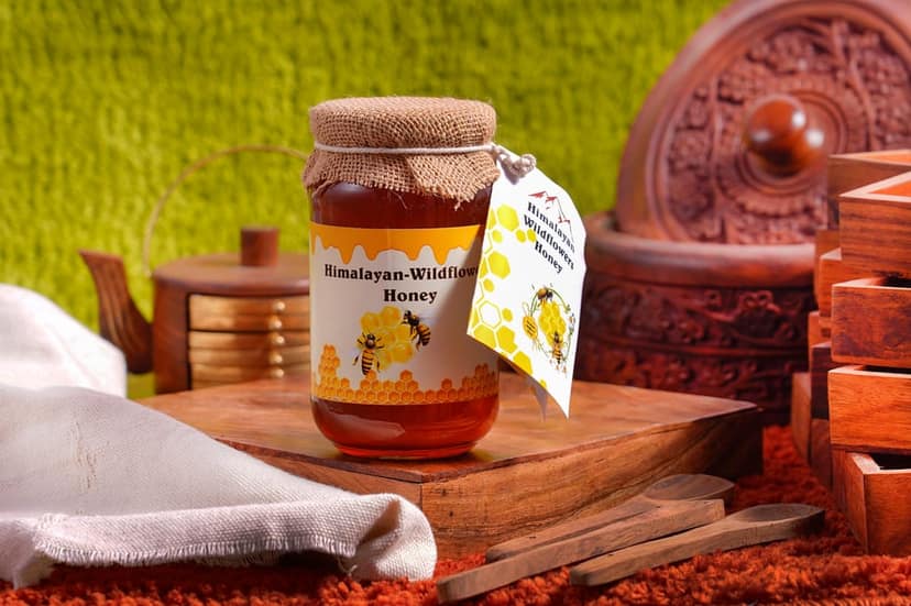 Honey- Himalayan wildflower honey view 2