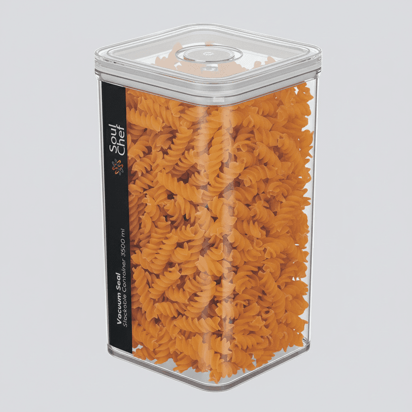 Modi Care Vacuum Seal Stackable Container Rectangle 3500 ml view 2