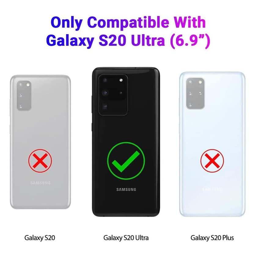 LIRAMARK Liquid Silicone Soft Back Cover Case for Samsung Galaxy S20 Ultra / S20 Ultra 5G view 2