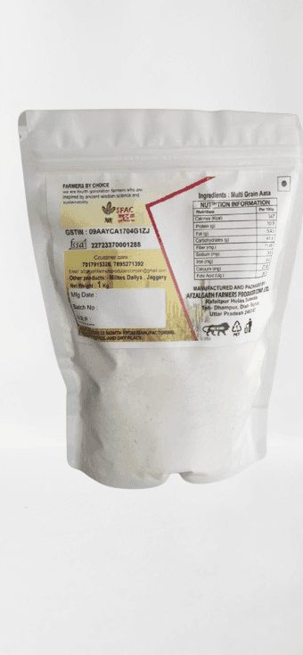 Multi-Grain Atta - 5lbs view 2