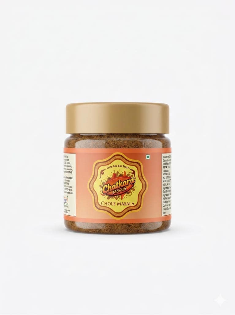 Chatkara Masala Chole Masala | Chana Masala Powder for Cooking | Spice Blend for Chickpea Curry | Rich Taste for North Indian Dishes
