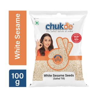 Chukde Spices Safed Till, 100 gm