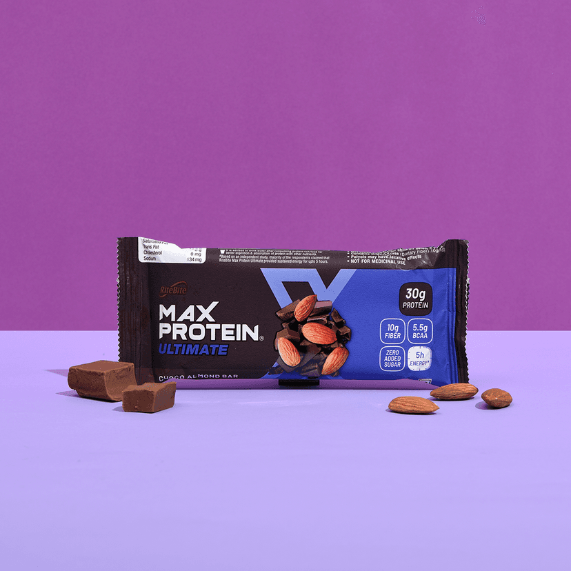 Max Protein Bar - Ultimate Choco Almond Max Protein Bar - Ultimate Choco Almond - single pack view 2