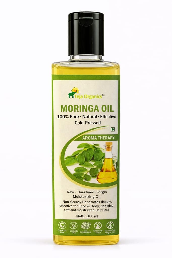 Moringa Oil | Cold-pressed Unrefined | Can be used for both internally and externally