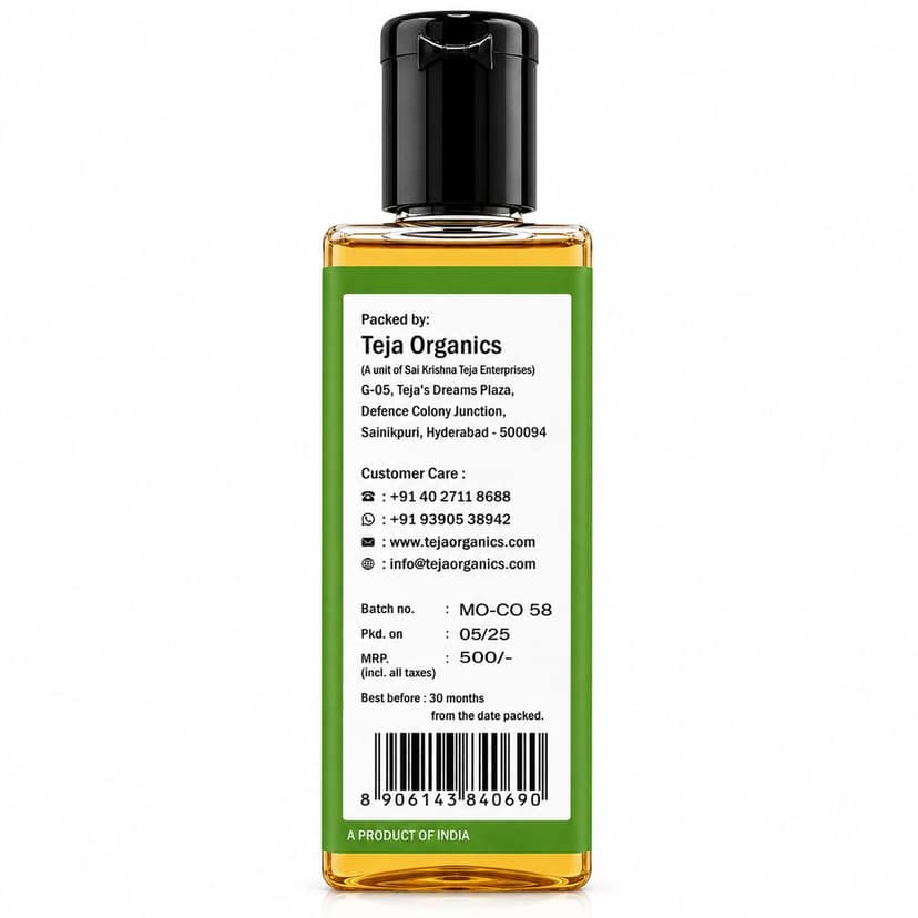 Moringa Oil | Cold-pressed Unrefined | Can be used for both internally and externally view 2