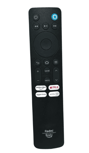 REDMI FIRE Led TV Remote Control With Non Voice Command Compatible with Red mi FIRE TV Smart LCD LED TV with Prime Video, Netflix, Amazon Music and Easy APPS Access (Pairing Required)