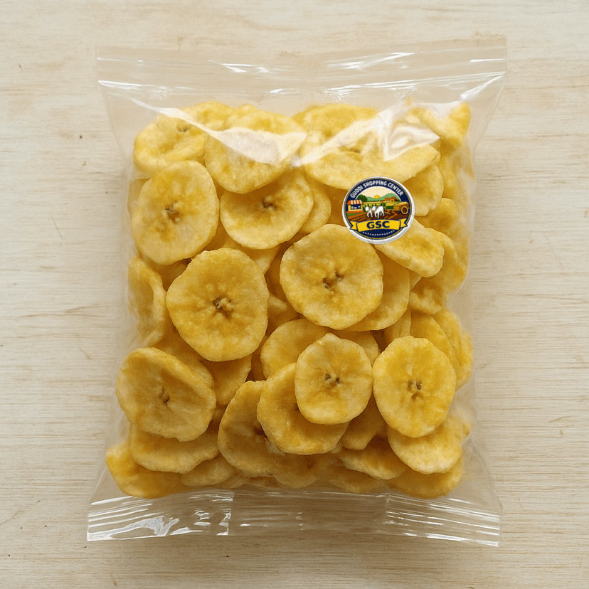 Guddi Shopping Center's crispy banana chips
