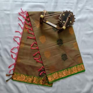 Pure Cotton Saree with Blouse