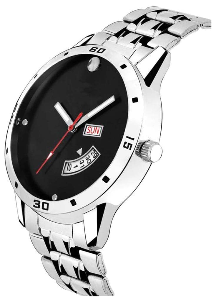 Black Day Date Analog Watch for Men LR104 view 2