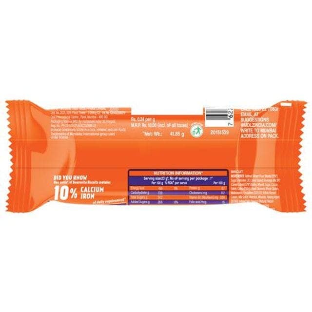 Cadbury Bournvita Biscuits Biscuits, Cookies With Prohealth Vitamins, 41.85 G Pouch view 2