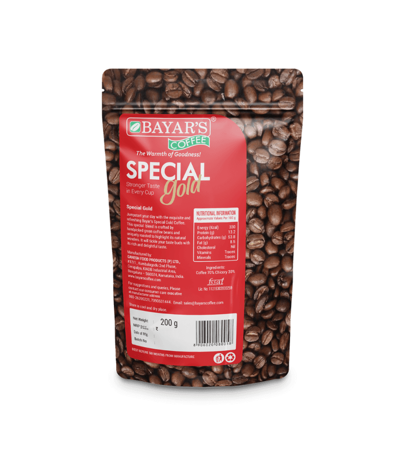 Bayars Special Gold Label Coffee, 200 Gm view 2