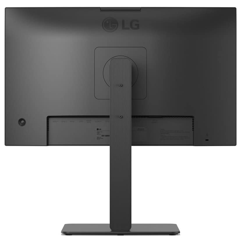 LG 24BA850 IPS Full HD (1920 x 1080) Monitor, 24", 100Hz, DP, HDMI, USB-C with PD90W, Built-in Full HD Webcam, mic, and Speakers, Height/Tilt/Swivel/Pivot Stand, Anti-Glare, Energy Star, TCO, Black view 2