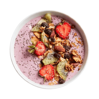 Granola Bowl With Fresh Fruits Veg