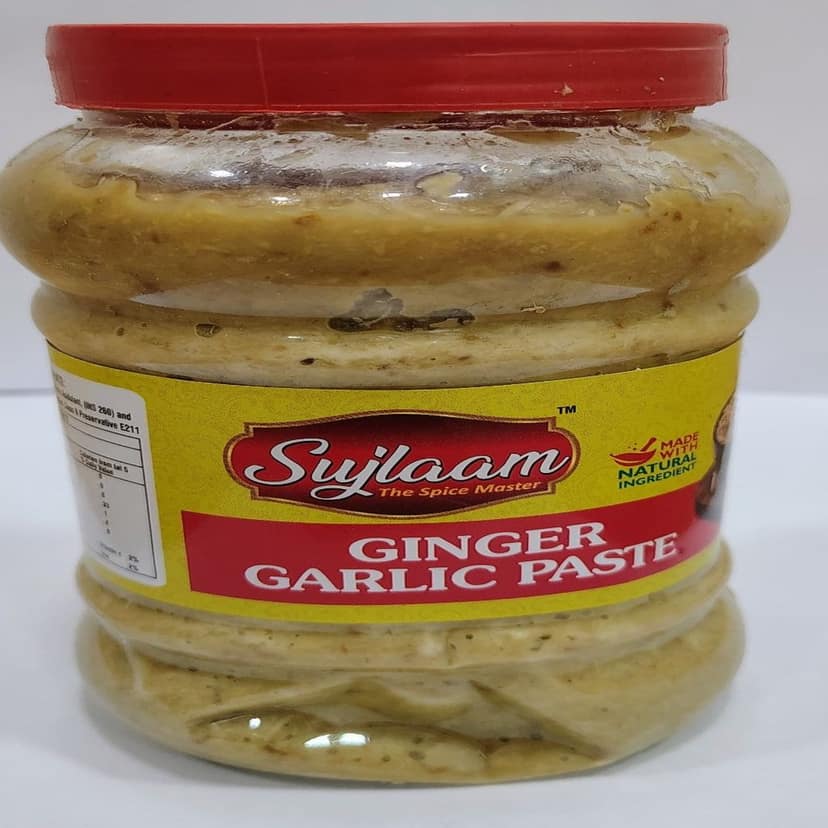 Sujlaam Ginger Garlic Paste - Authentic Indian Spice Blend view 2
