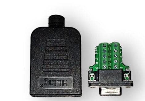USB to Serial DB9 Adapter with Cable view 2
