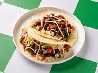 Black Bean Softshell Tacos (H)