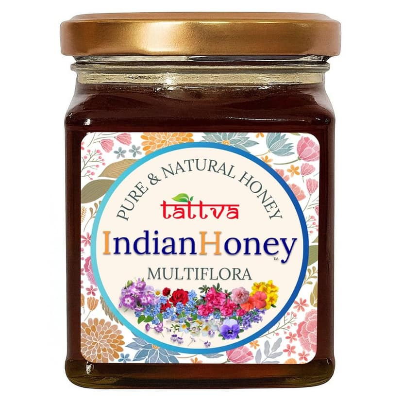 IndianHoney Himalayan Multiflora & Diabetics-Friendly Jamun Honey Combo Pack (230gm & 230gm) view 2
